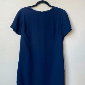 Lulus Shift and Shout Dress Navy Small